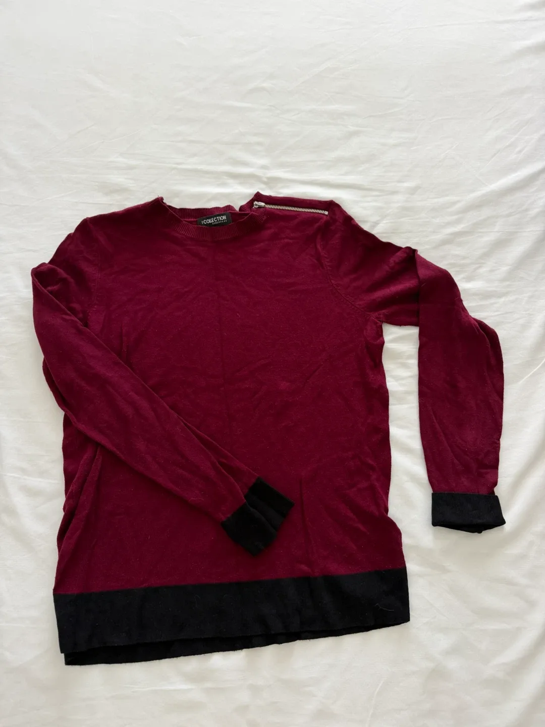 The Collection Debenhams Burgundy Sweater Size 12