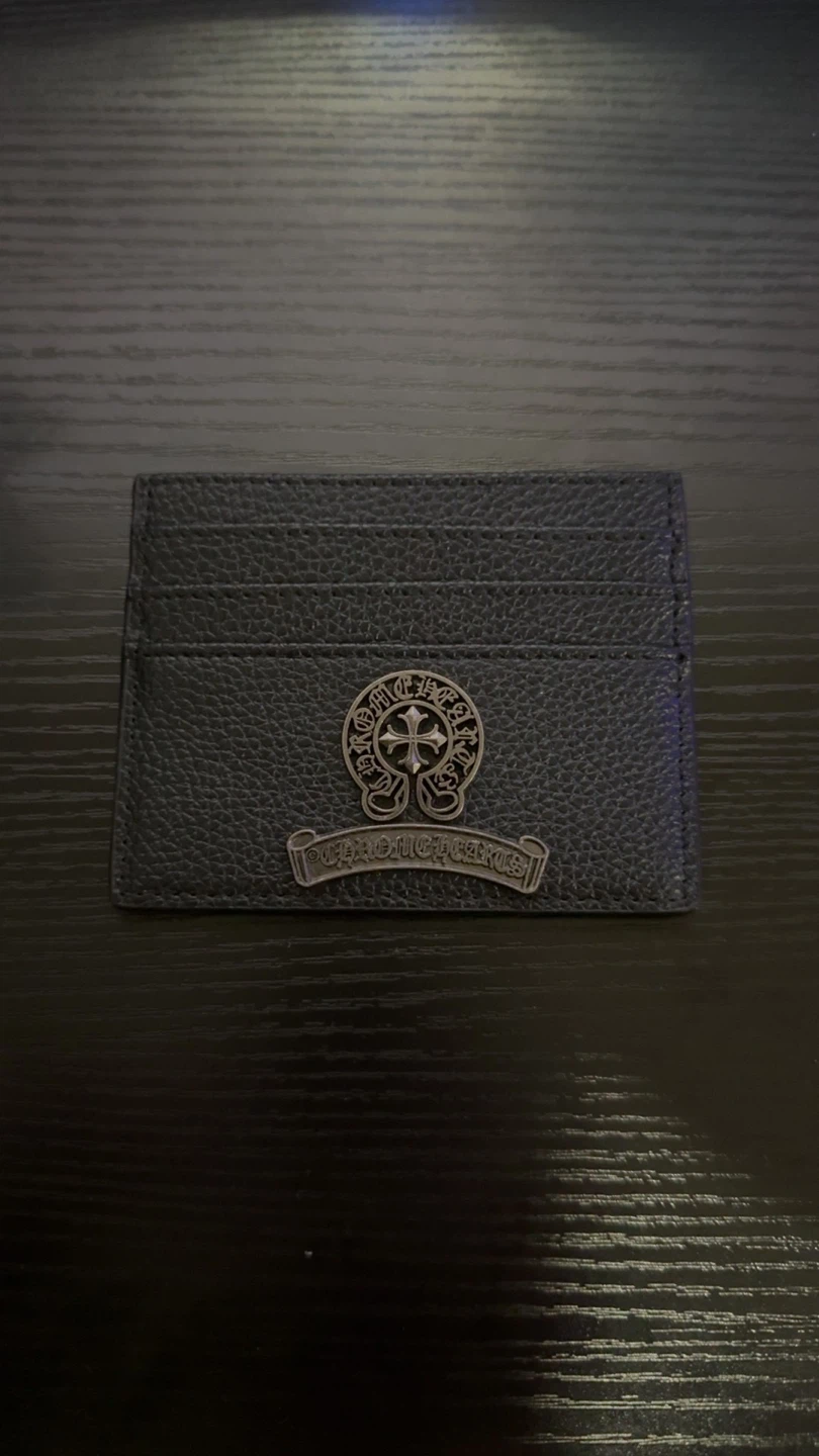 Chrome Hearts Card Holder - Black
