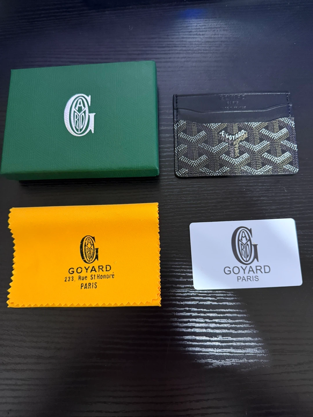 Goyard Card Holder