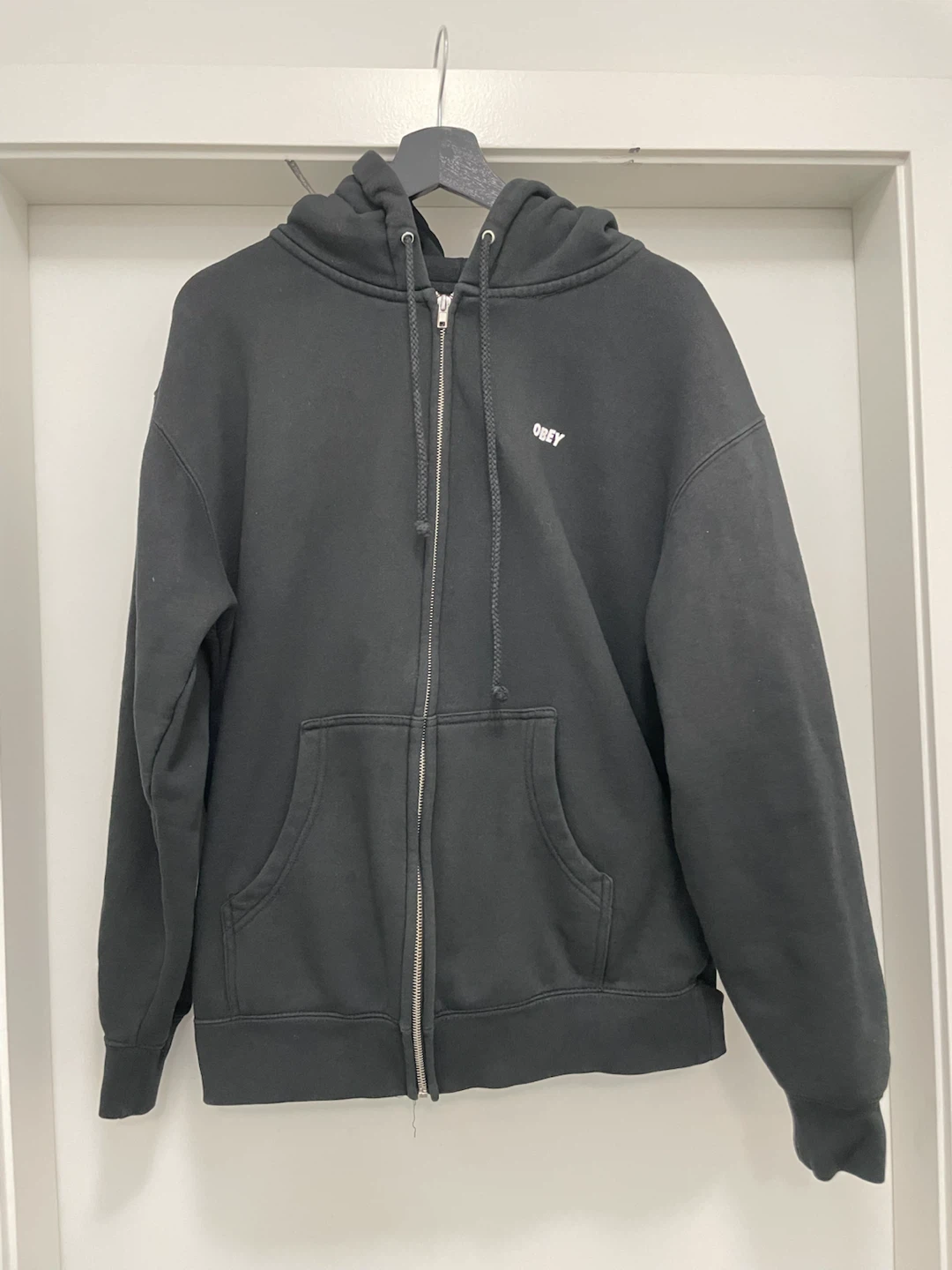 OBEY Giant Face Zip-Up Hoodie