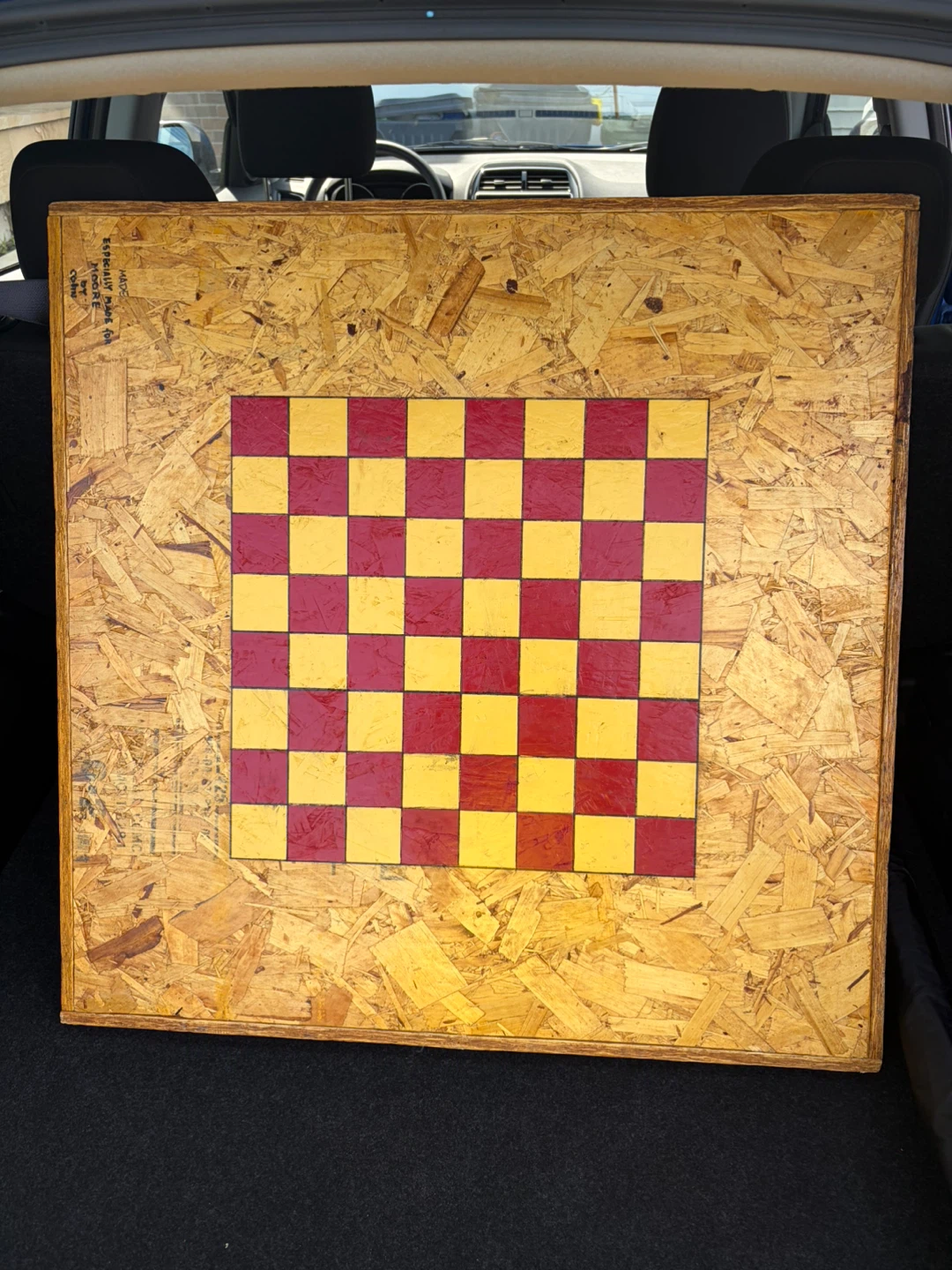 Handmade Double-Sided Wooden Game Board (Ludo & Checkers) - photo 2