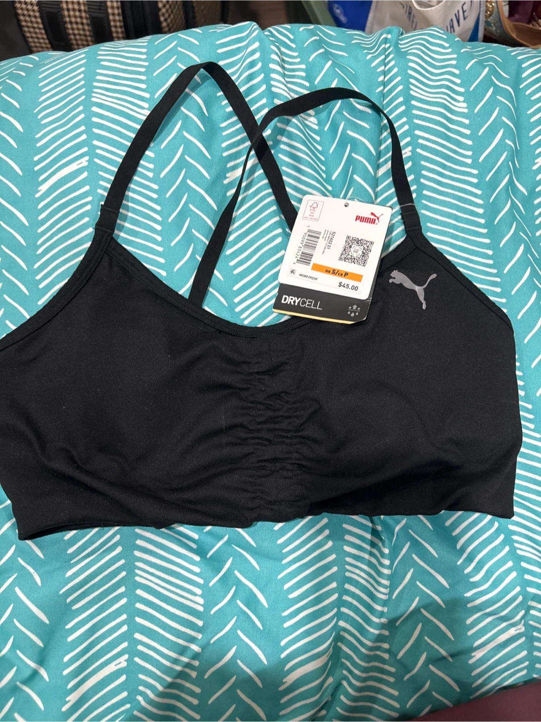 Puma DryCELL Black Sports Bra