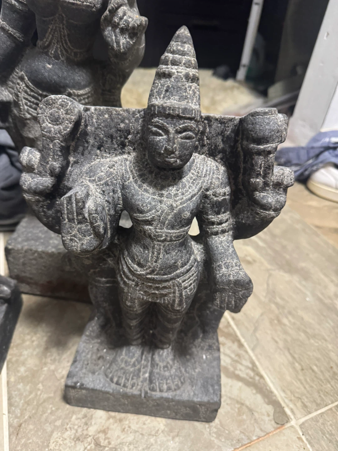 Stone Carved Figurines Set - photo 2