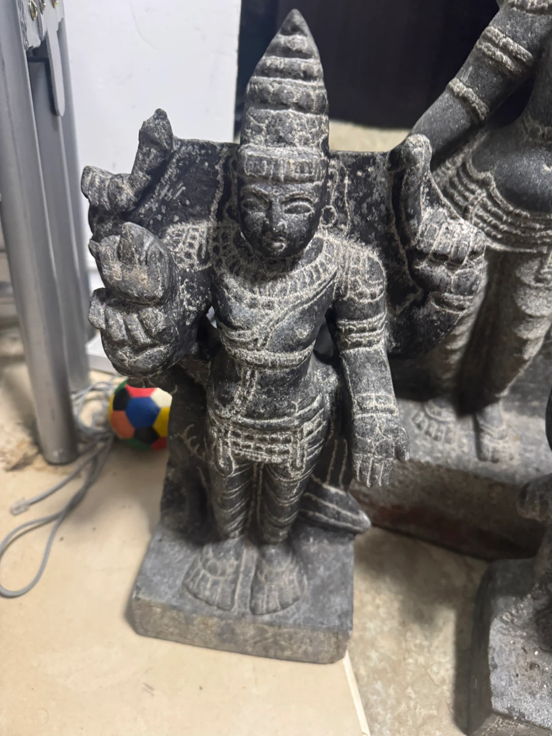 Stone Carved Figurines Set - photo 3