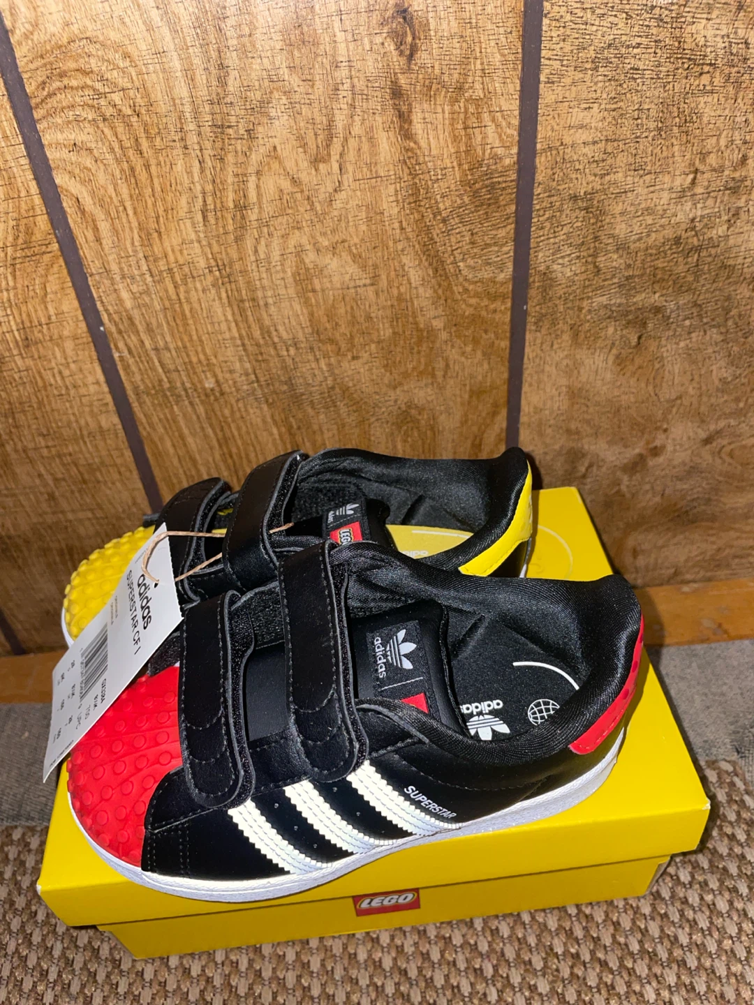 Adidas x Lego Superstar CF I Kids Shoes