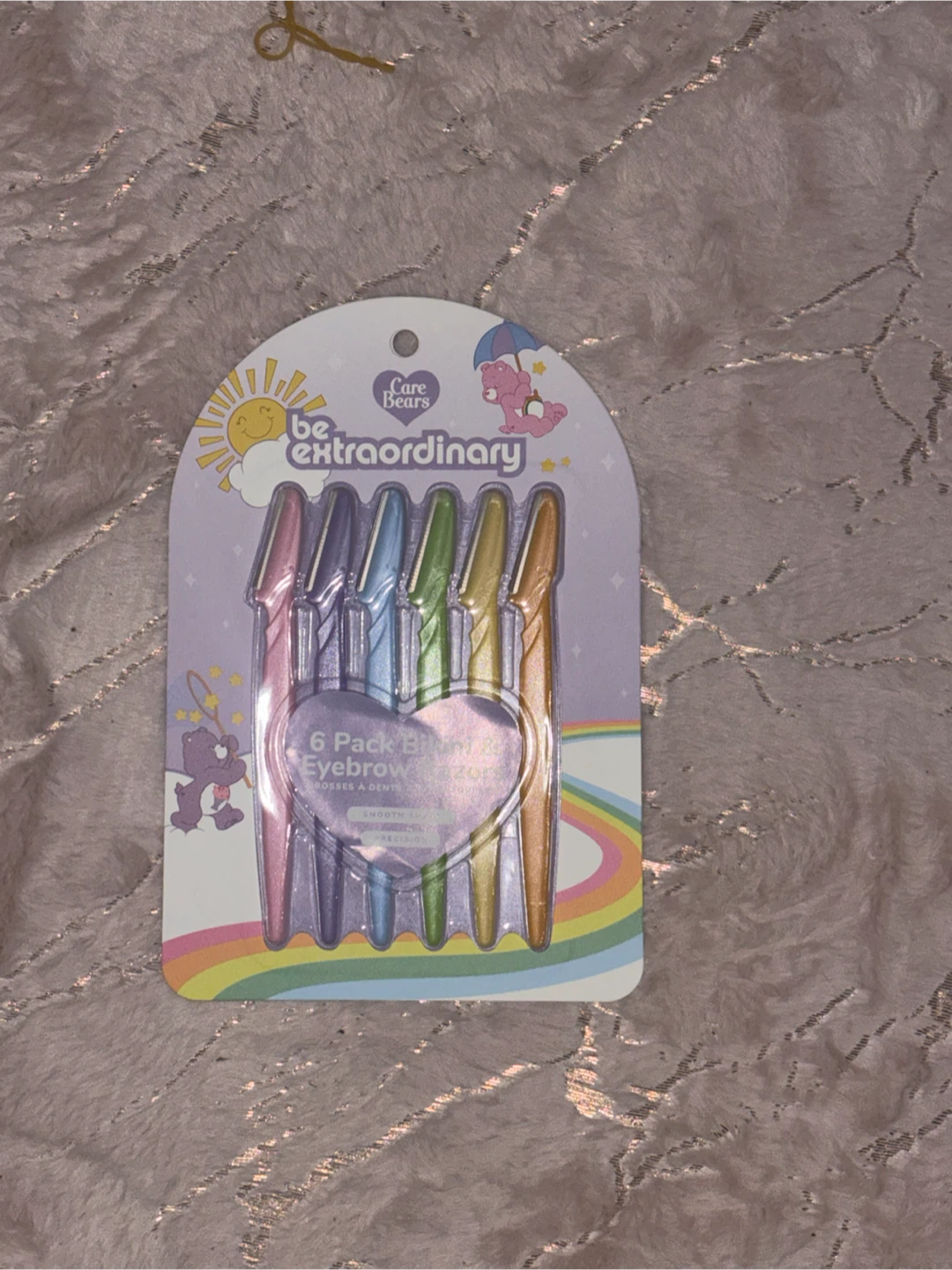 Care Bears 6 Pack Precision Eyebrow Razors