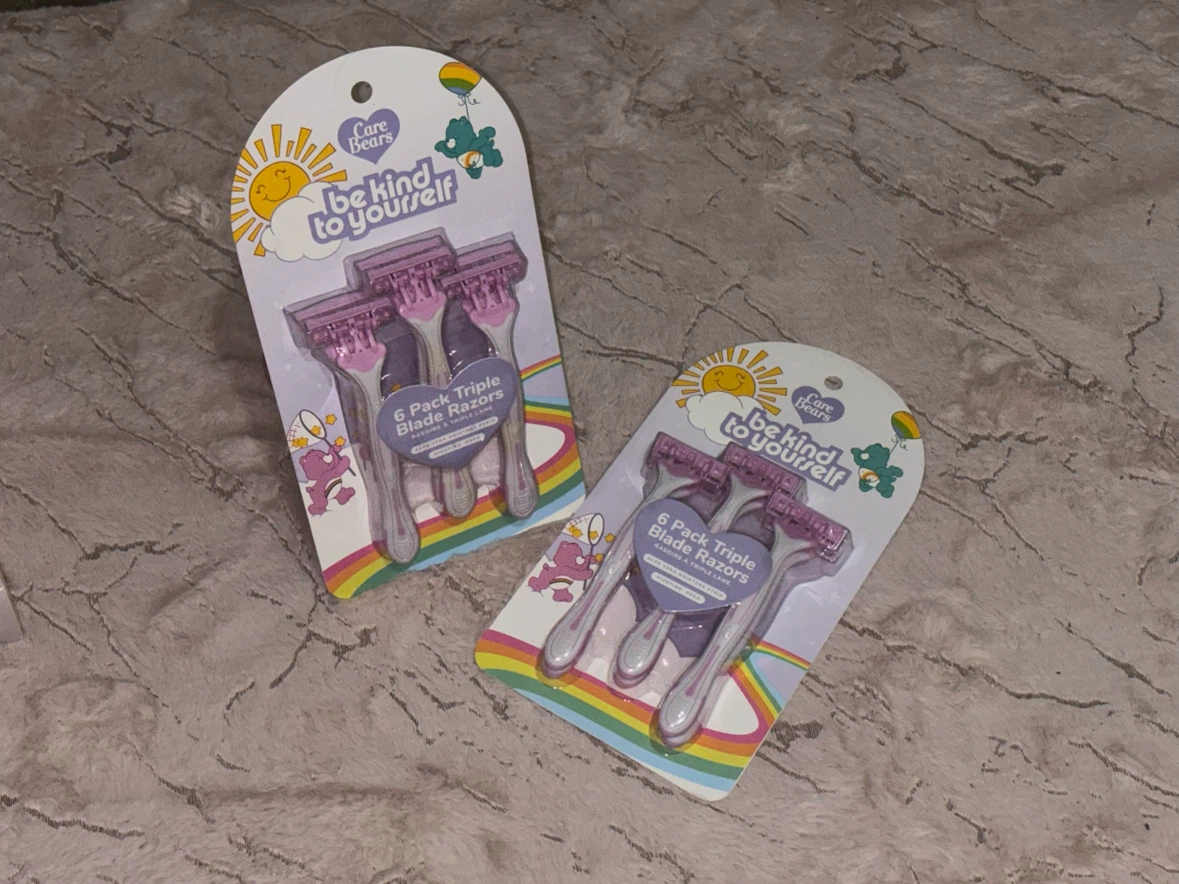 Care Bears 6 Pack Triple Blade Razors