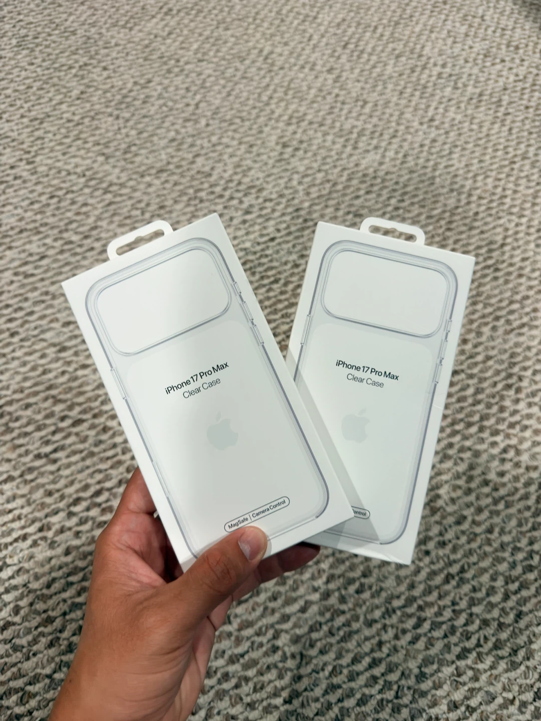 iPhone 17 Pro Max Clear Case with MagSafe