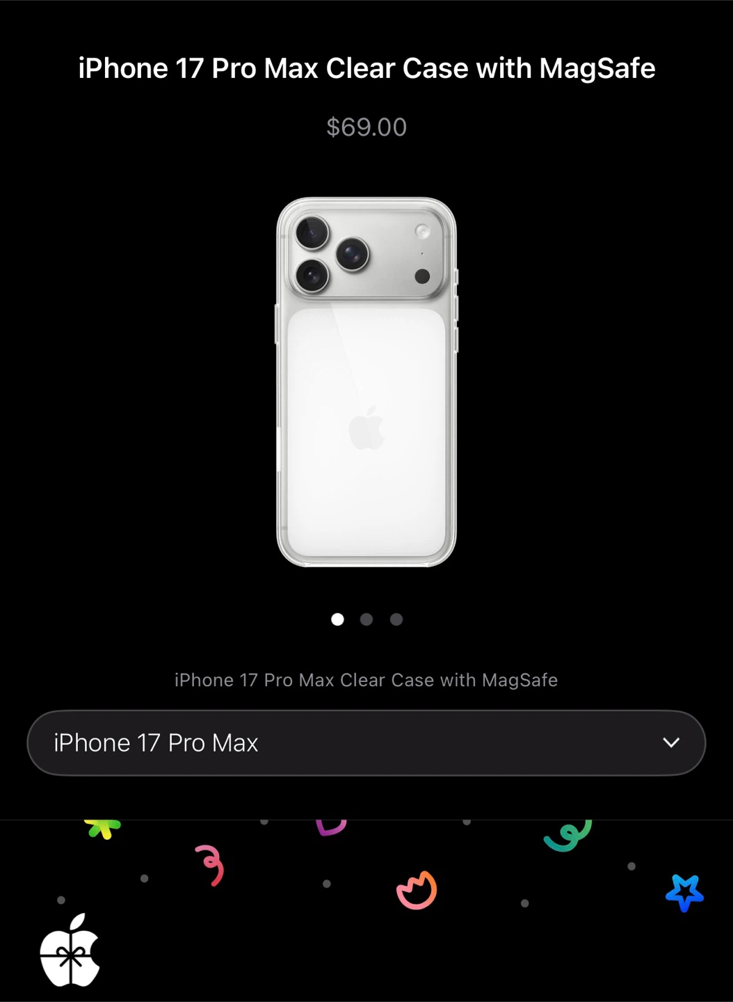 iPhone 17 Pro Max Clear Case with MagSafe - photo 3