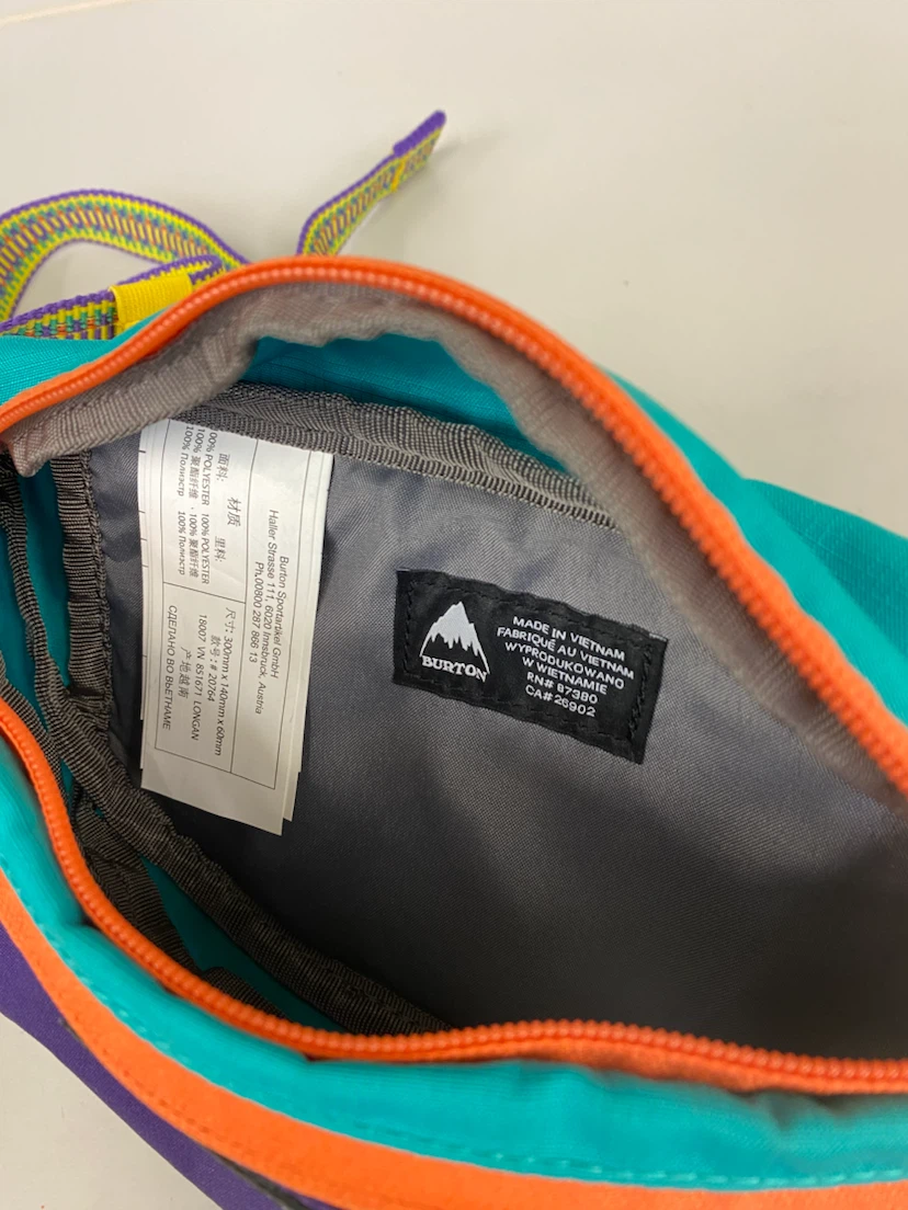 Vintage Burton Lifestyle Retro-Color 3L Crossbody Bag - photo 4