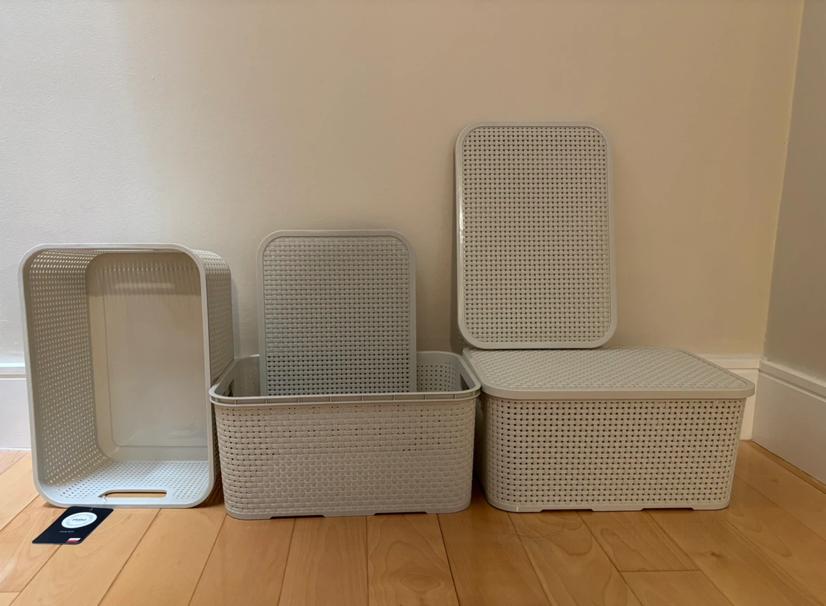 Storage Boxes with Lids