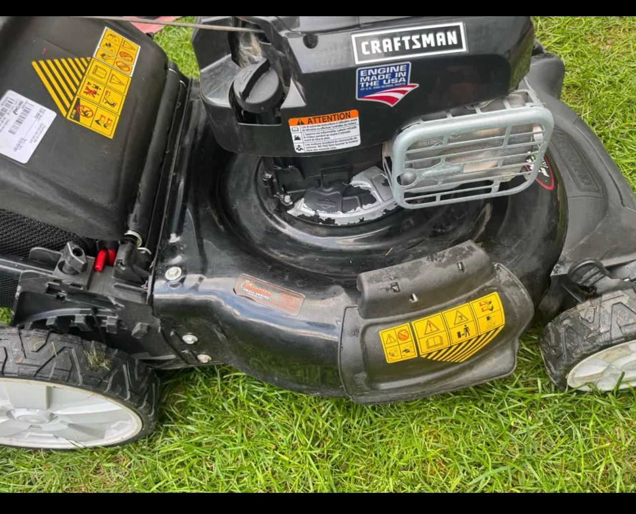 Craftsman Gas Lawn Mower - photo 2