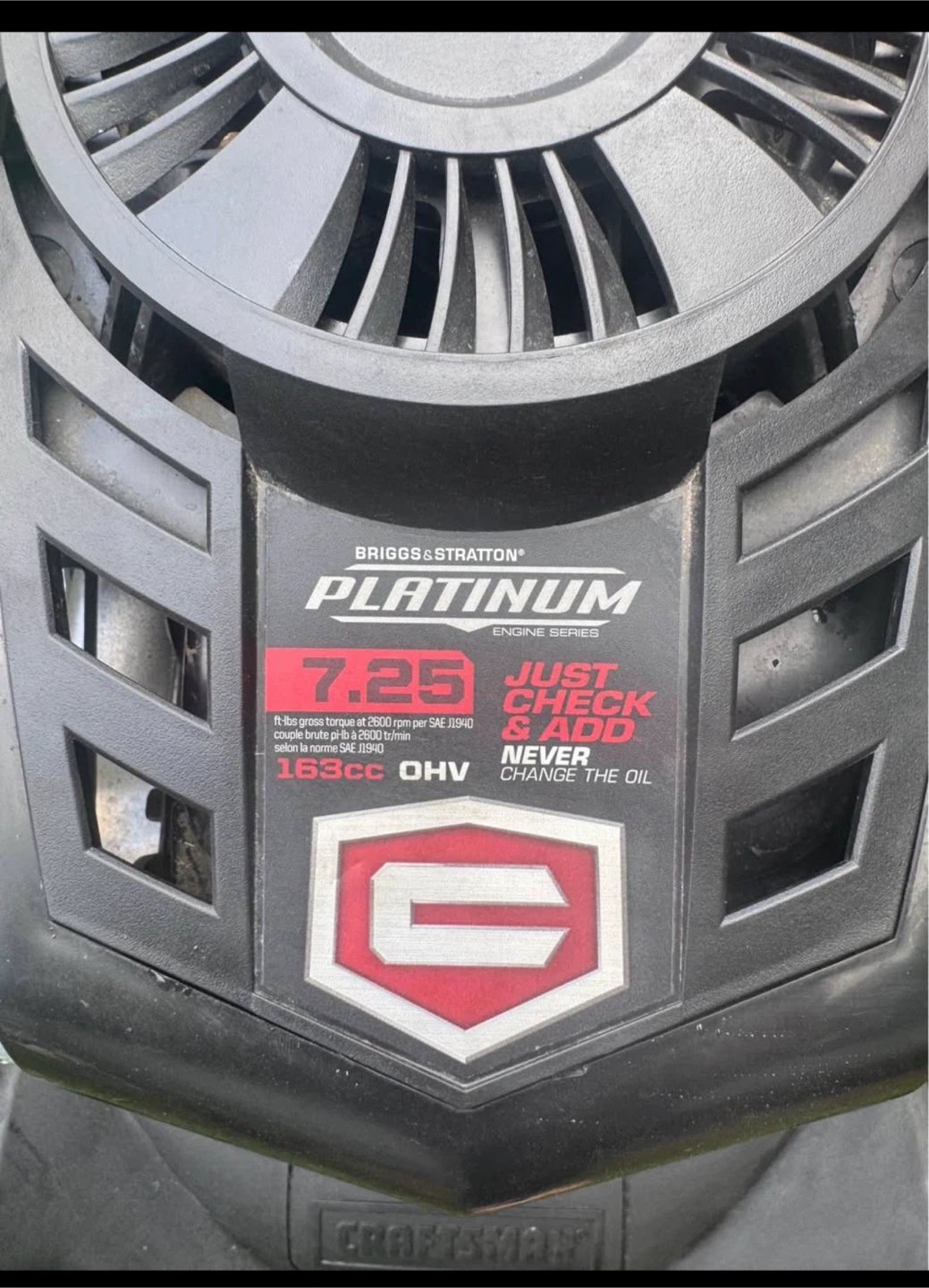 Craftsman Gas Lawn Mower - photo 4