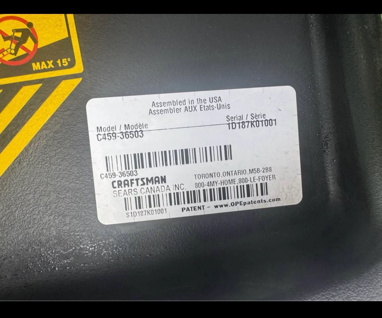 Craftsman Gas Lawn Mower - photo 5