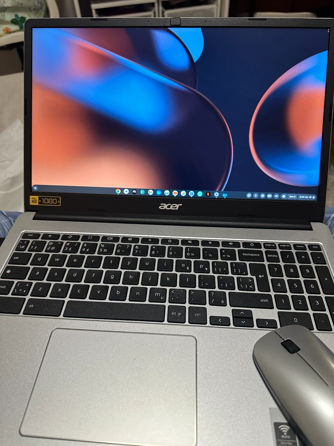 Acer 15.6" Chromebook Bundle - 8GB RAM, 128GB Storage