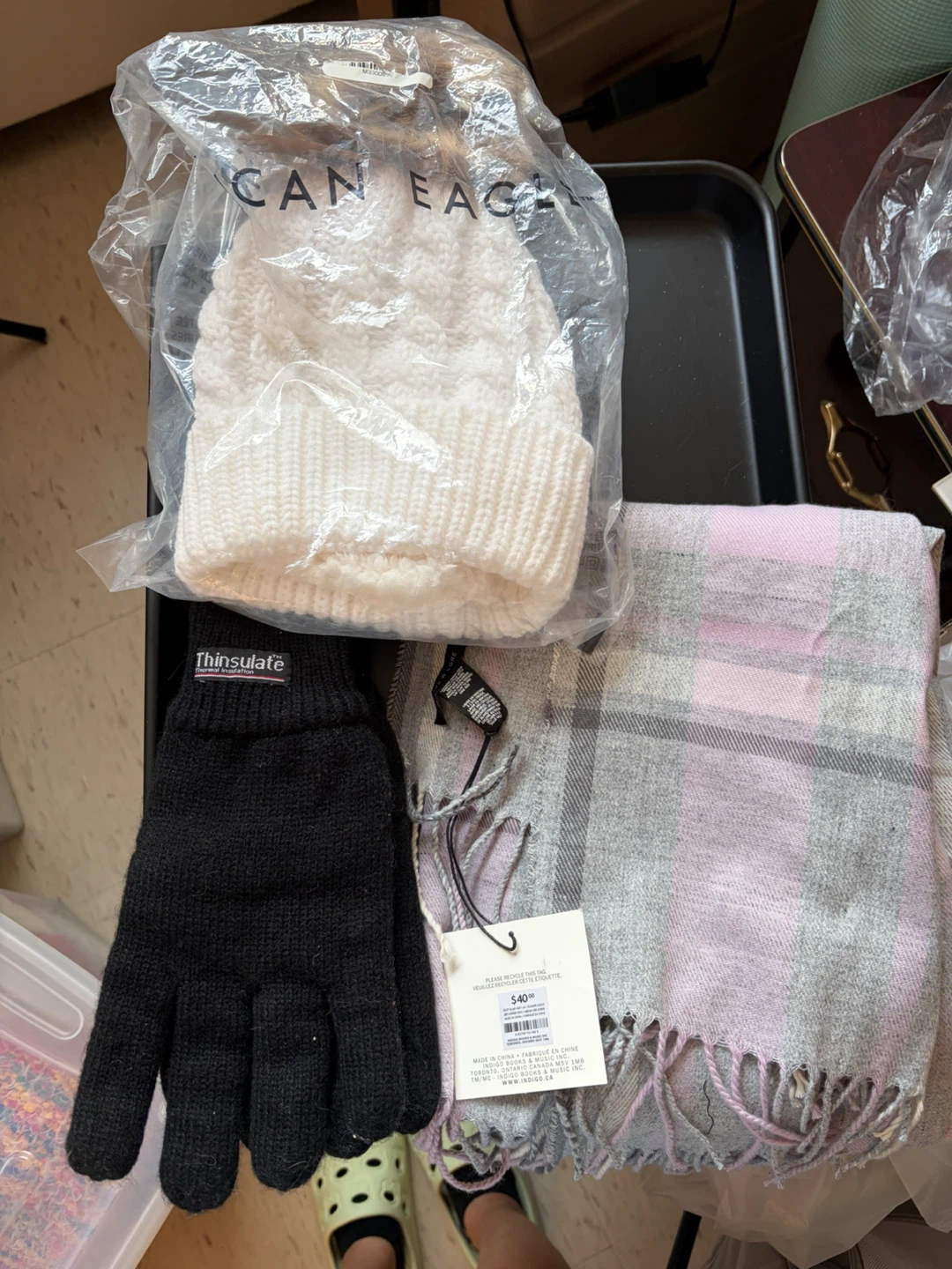 New hat, scarf and gloves
