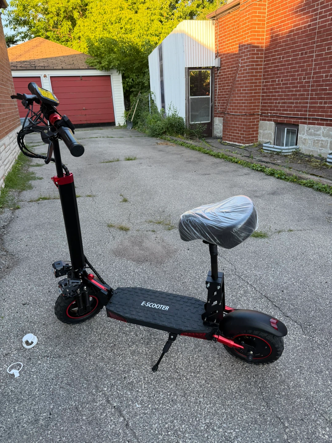 E-Scooter with Seat