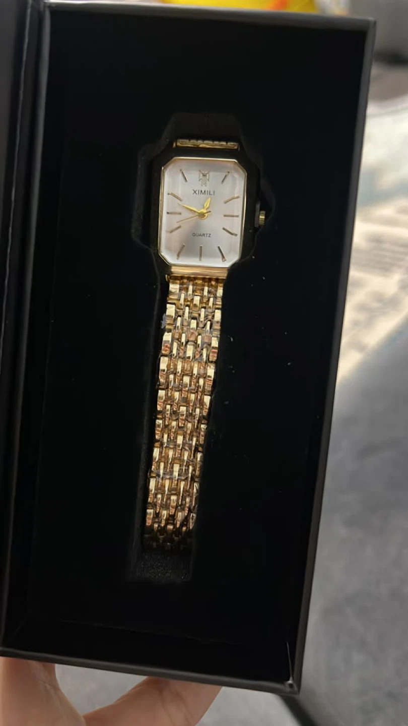 XIMILI Gold Tone Quartz Watch