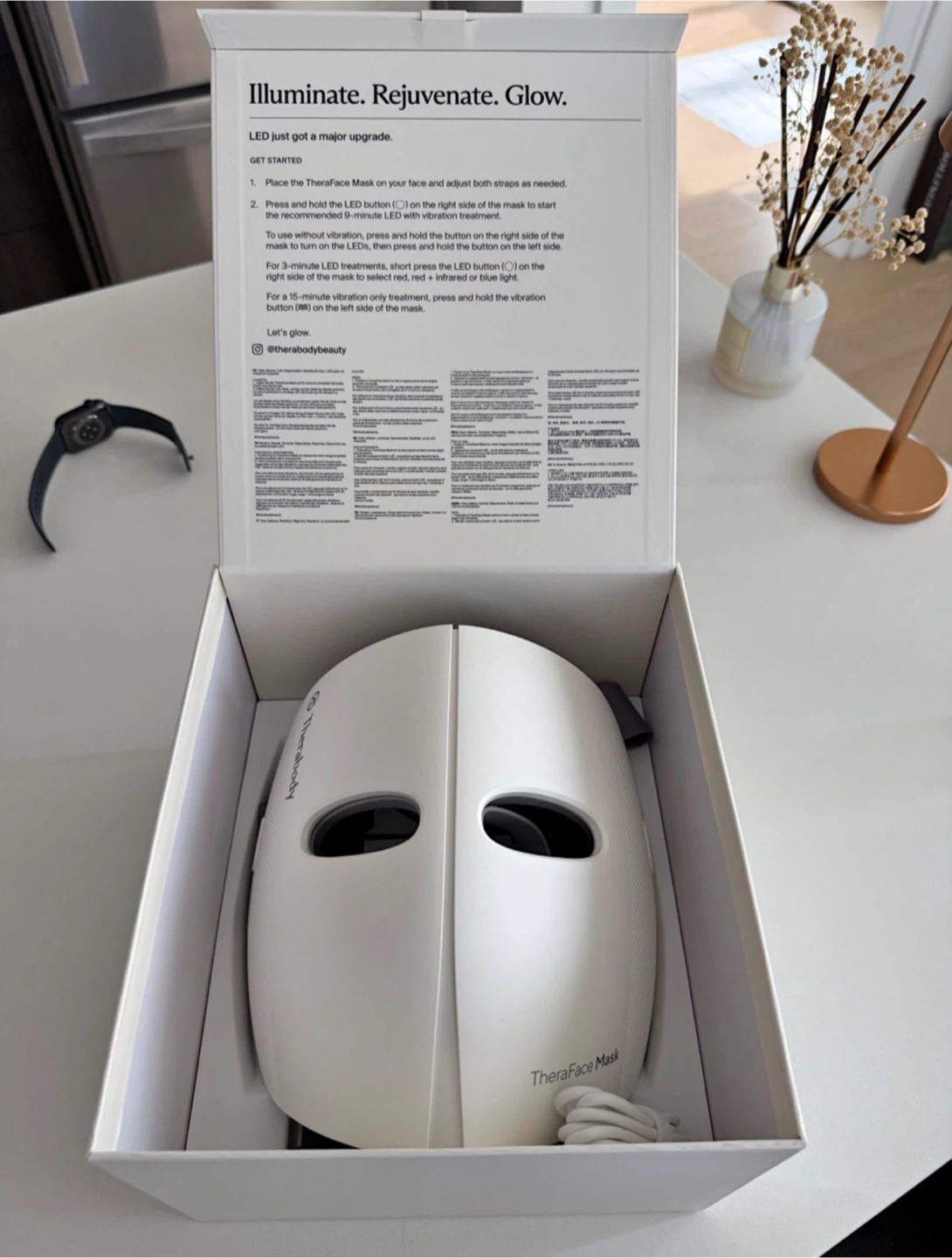 Therabody TheraFace Mask LED Light Therapy Mask - photo 3
