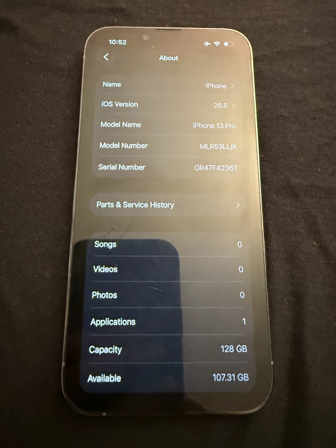 Unlocked Apple iPhone 13 Pro 128GB w Sim Tray - photo 2
