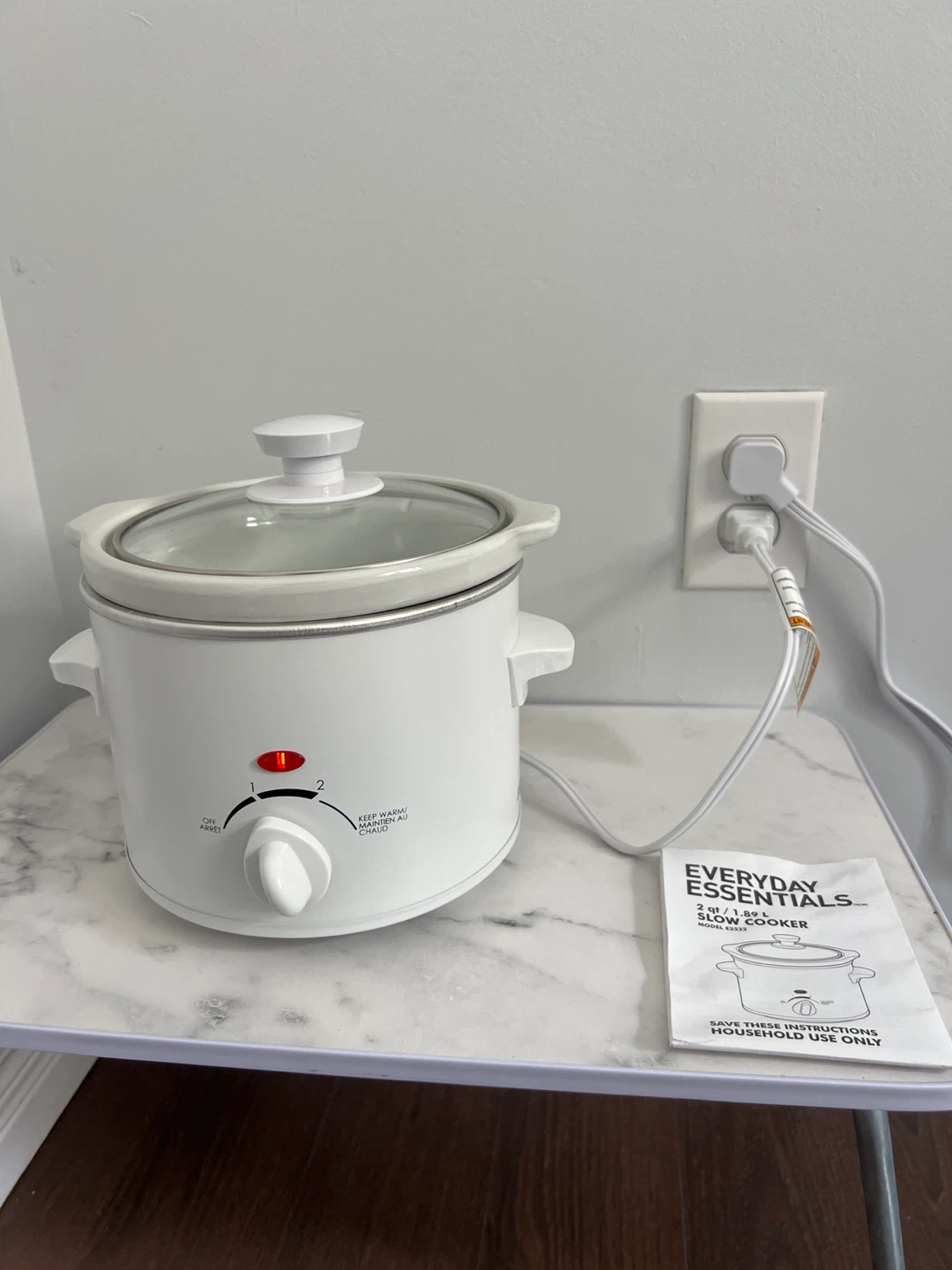 Everyday Essentials 2 qt Slow Cooker