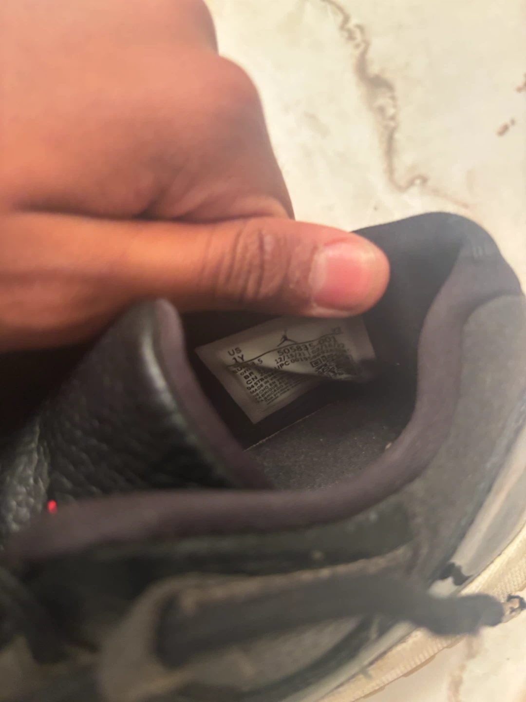 Jordan 11 Retro TD Black - photo 3
