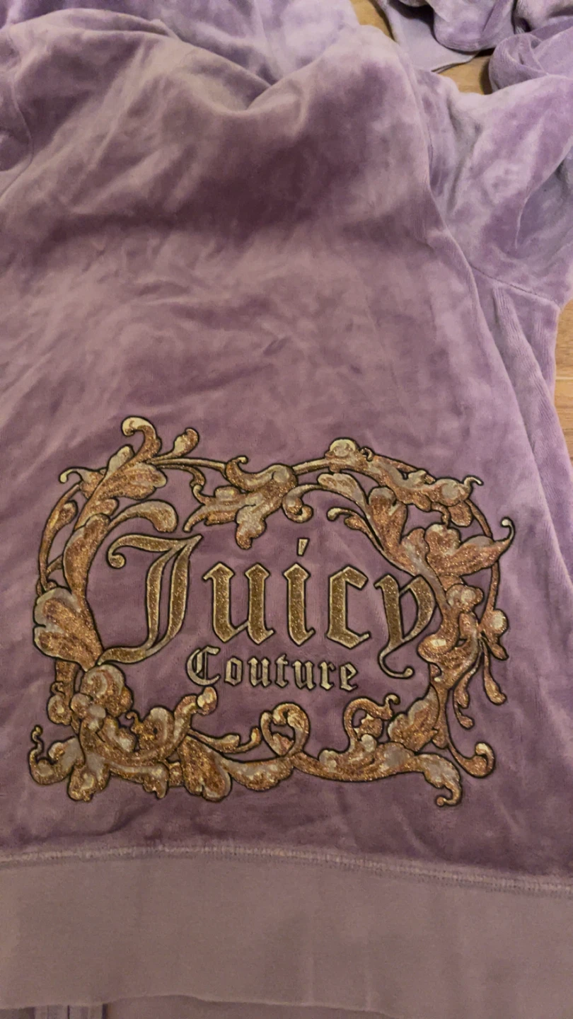Juicy Couture Velour Zip-Up Hoodie
