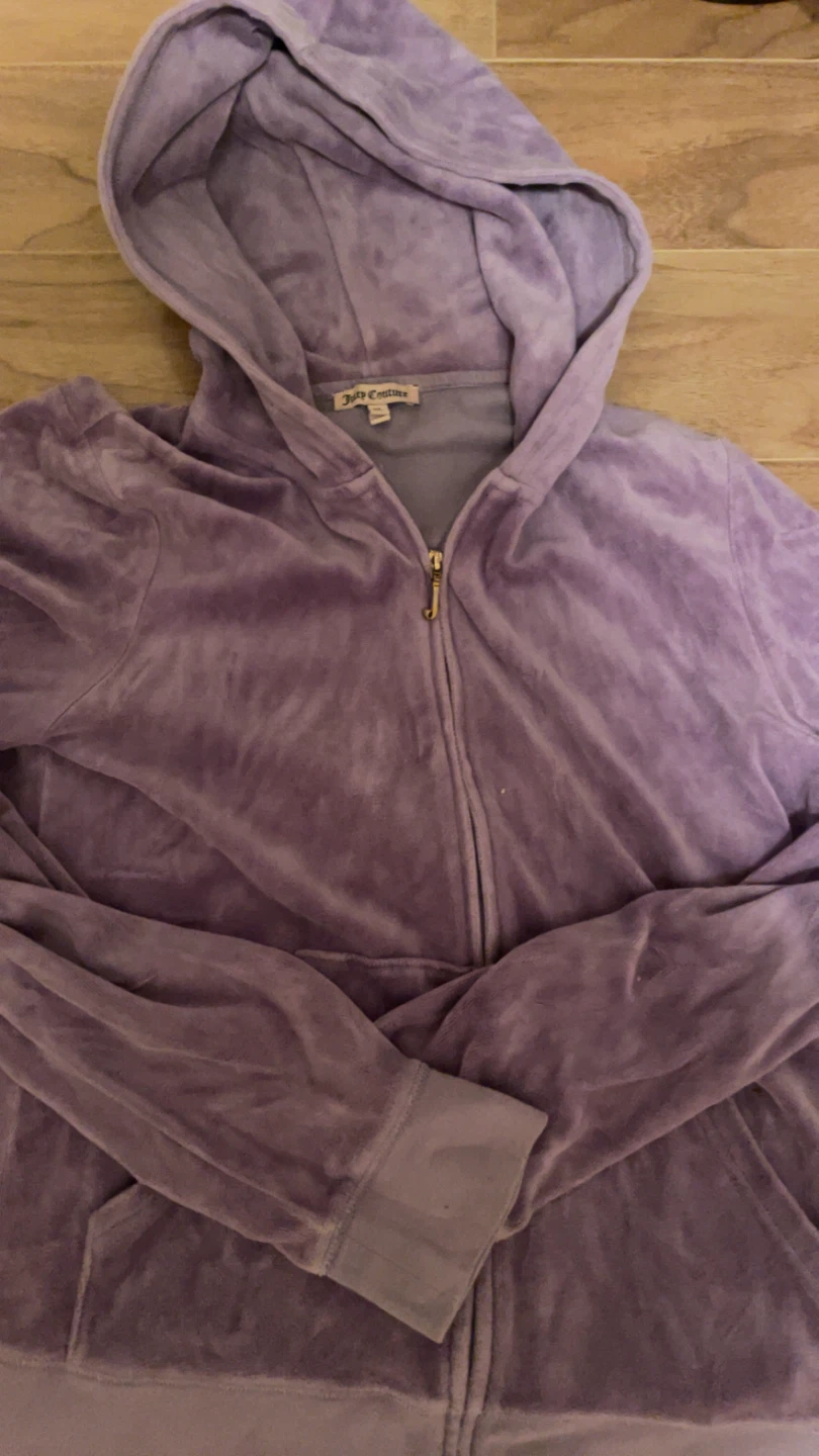 Juicy Couture Velour Zip-Up Hoodie - photo 2