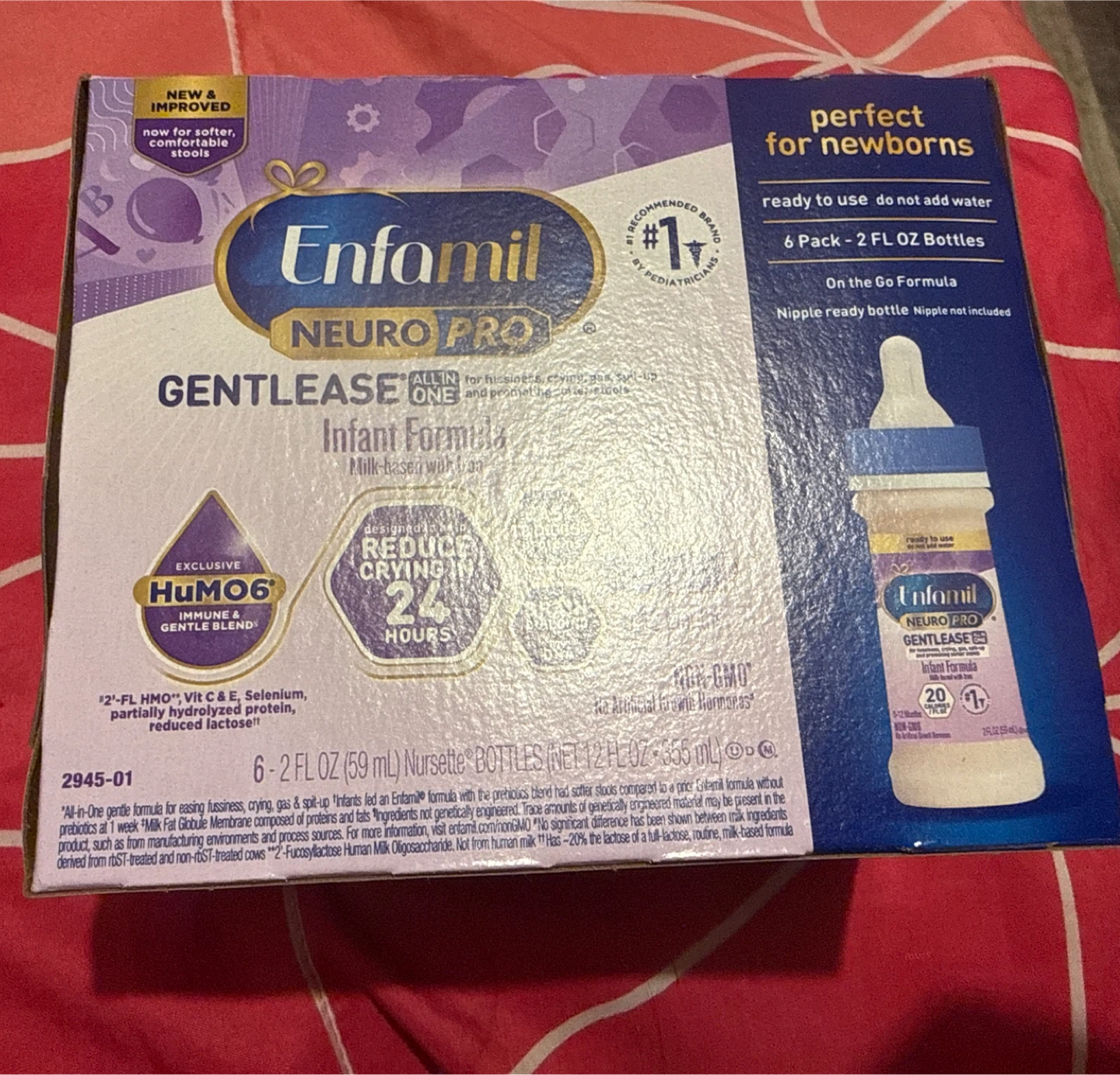 Enfamil Neuro Pro Gentlease Infant Formula 6 Pack