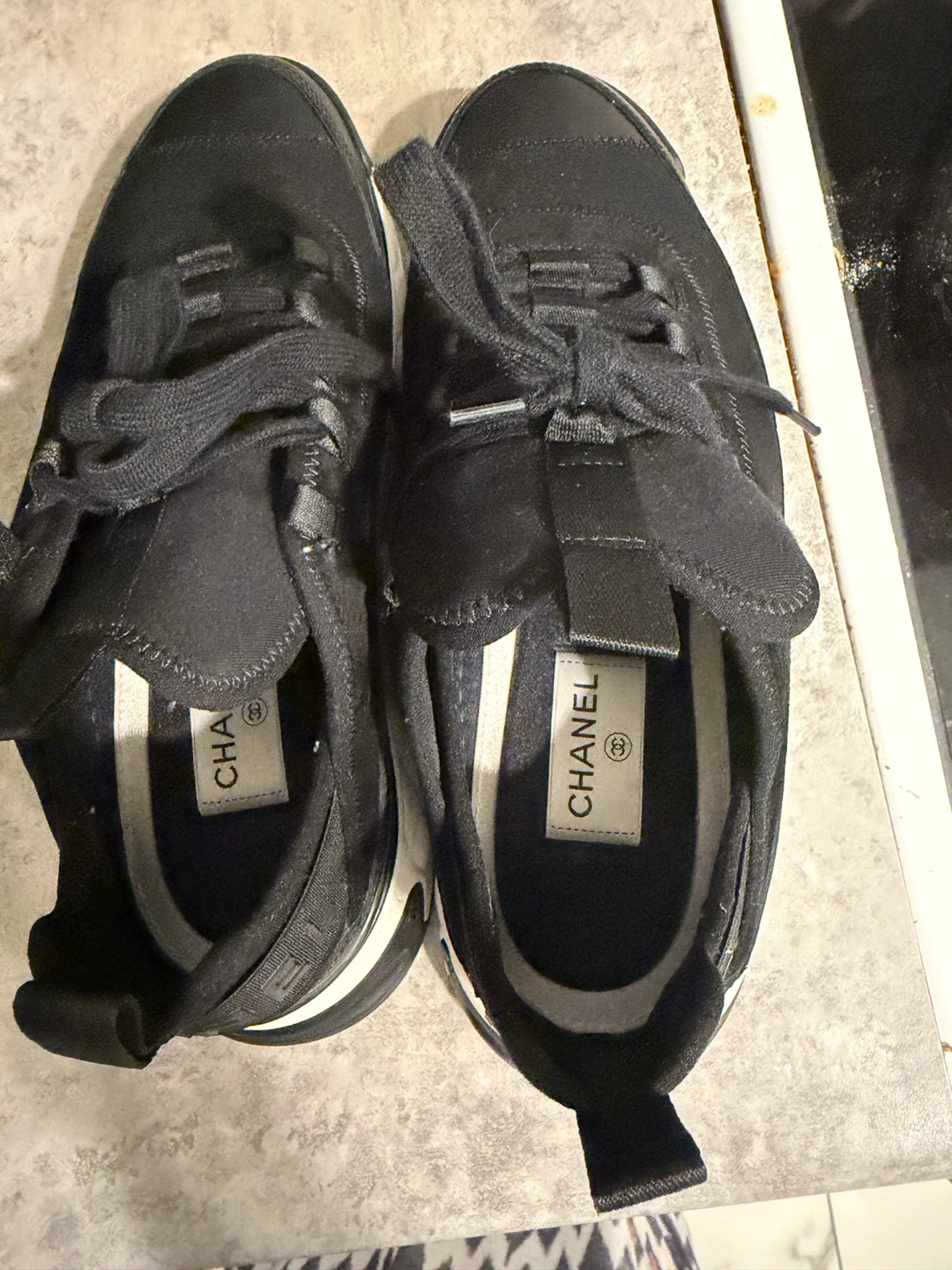 Chanel Black Sneakers - photo 4