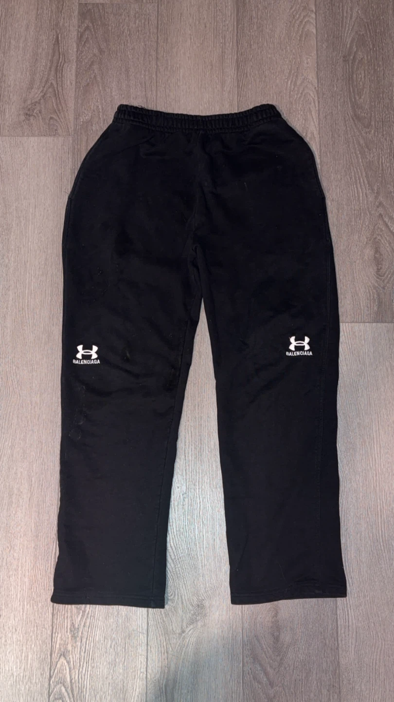Balenciaga x Under Armour Black Track Pants Size L