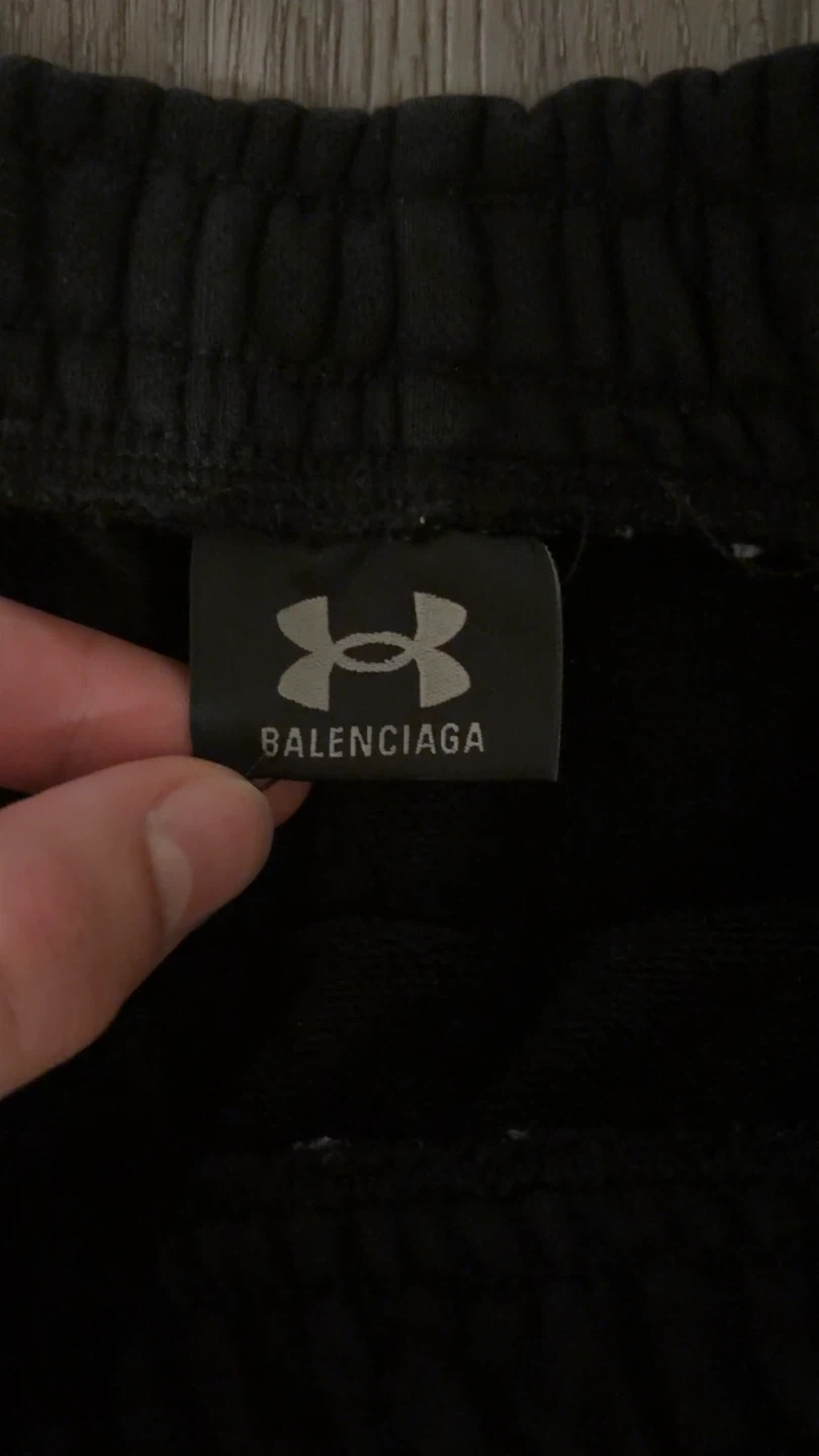 Balenciaga x Under Armour Black Track Pants Size L - photo 3