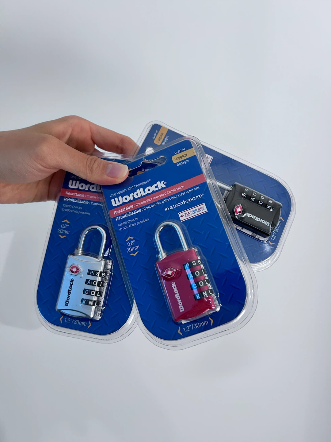 Brand new word lock tsa luggage lock