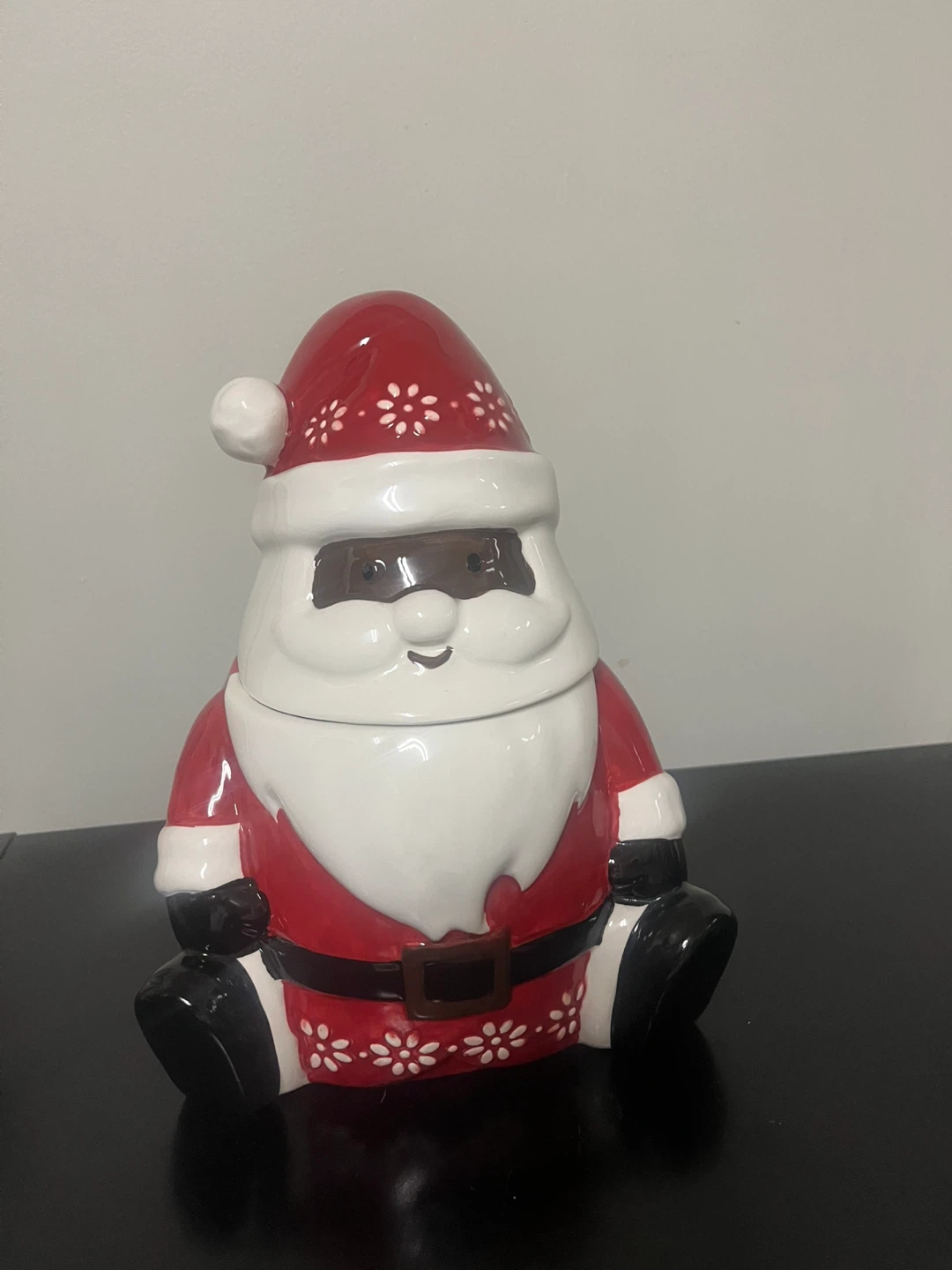 Ceramic Santa Claus Cookie Jar
