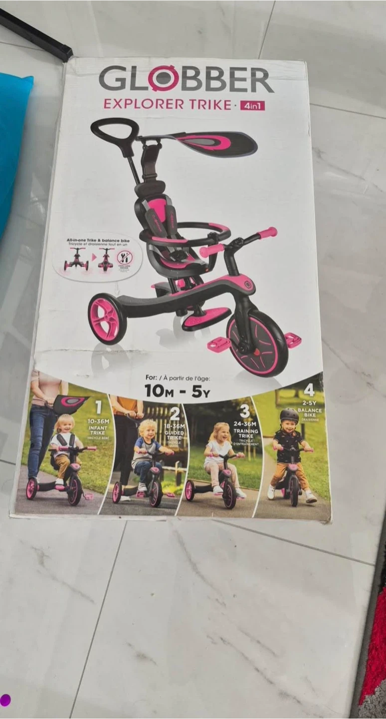 Globber Explorer Trike 4-in-1 - photo 2