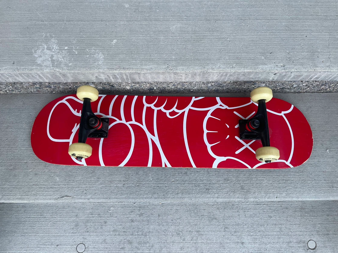 Red Skateboard