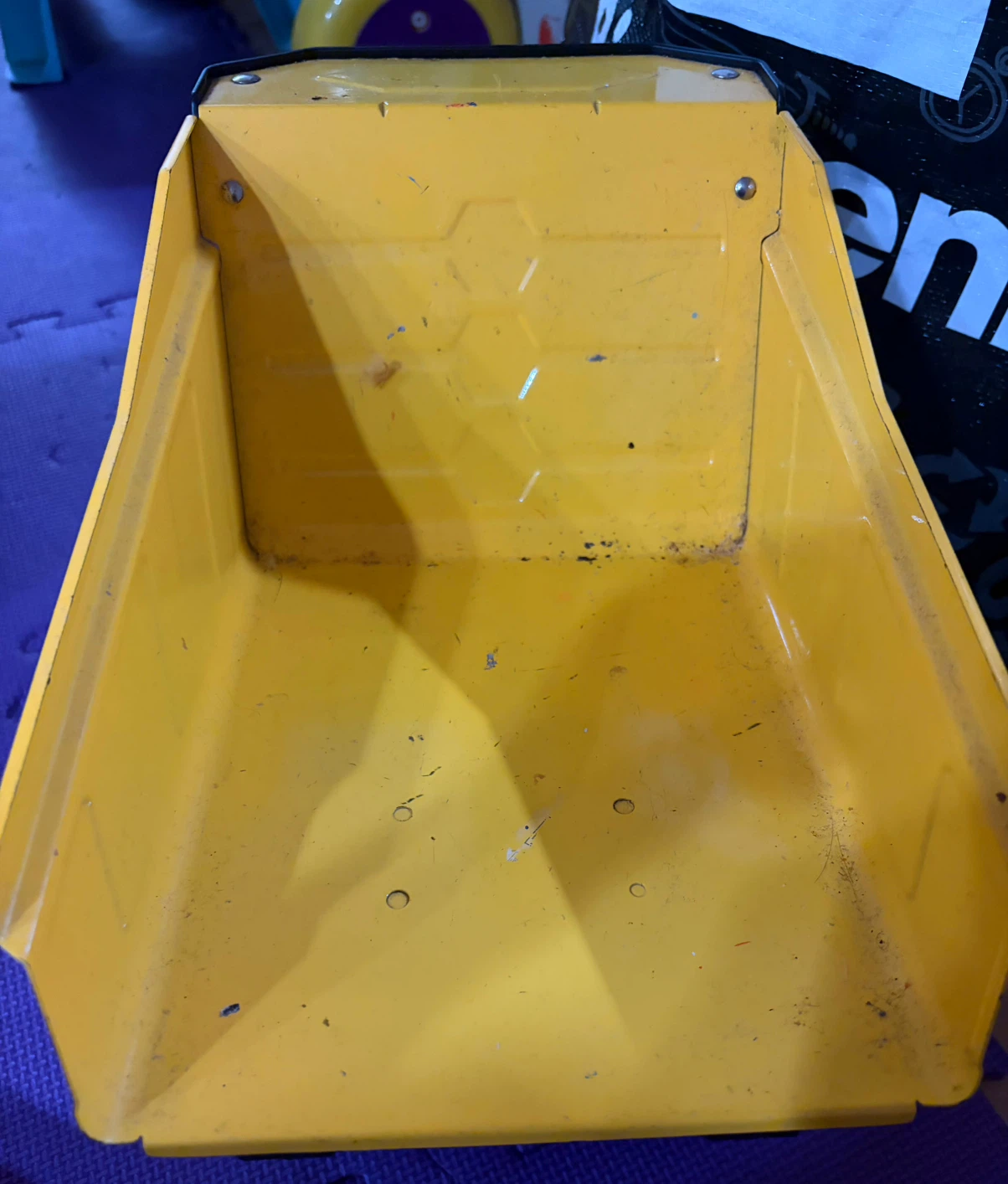 CAT yellow dump truck toy - photo 2
