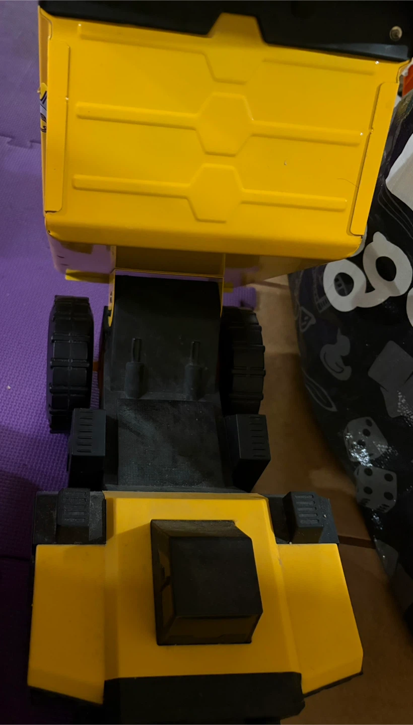 CAT yellow dump truck toy - photo 4