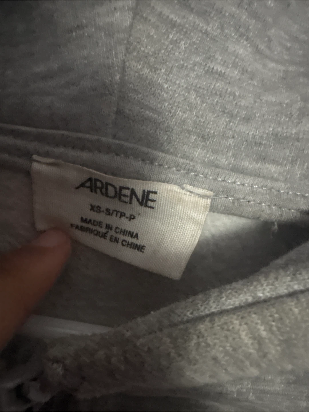 Ardene Grey New York Zip-Up Hoodie - photo 2
