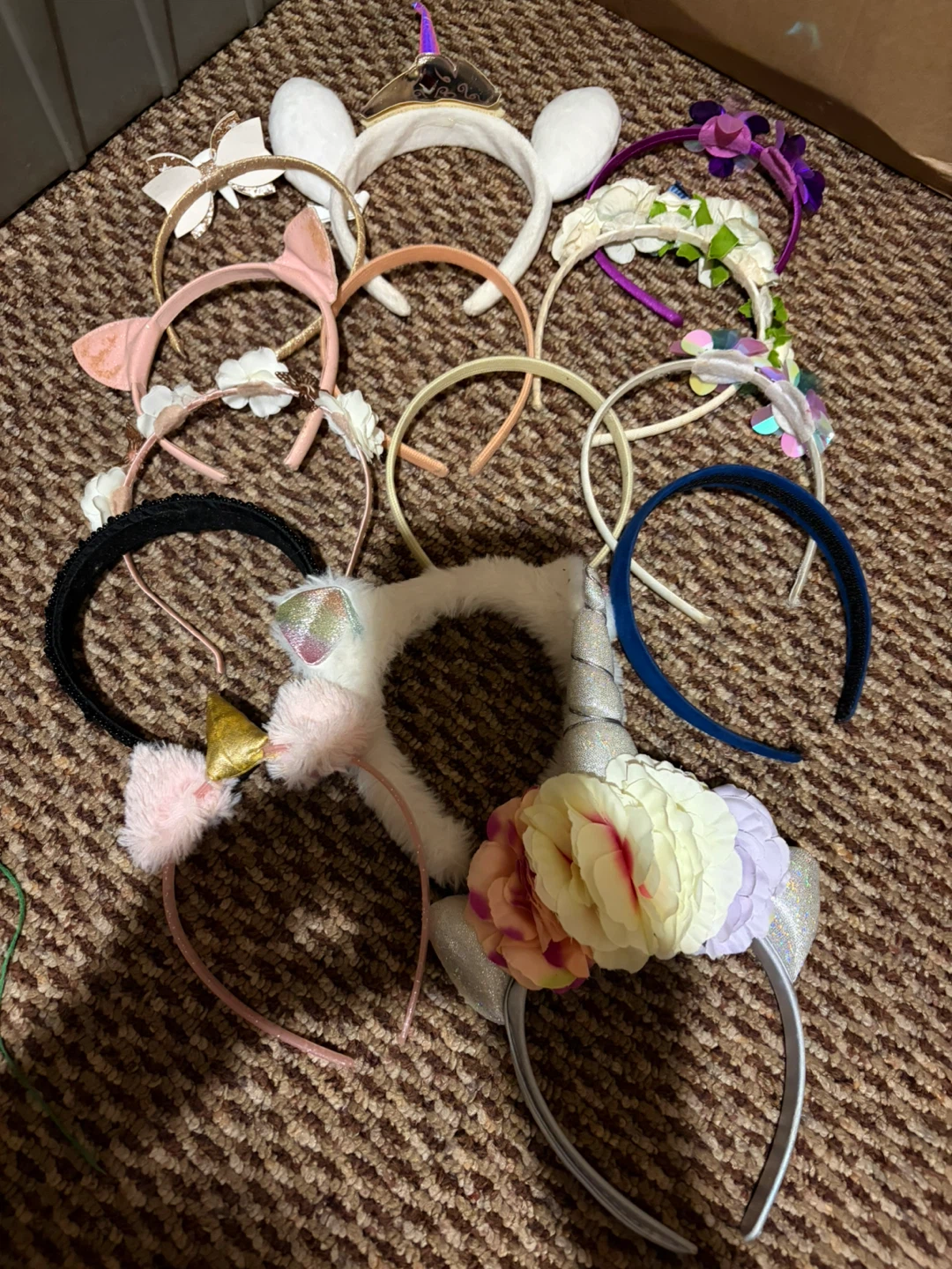 Assorted Headbands - Unicorn, Cat Ears, Floral, and More