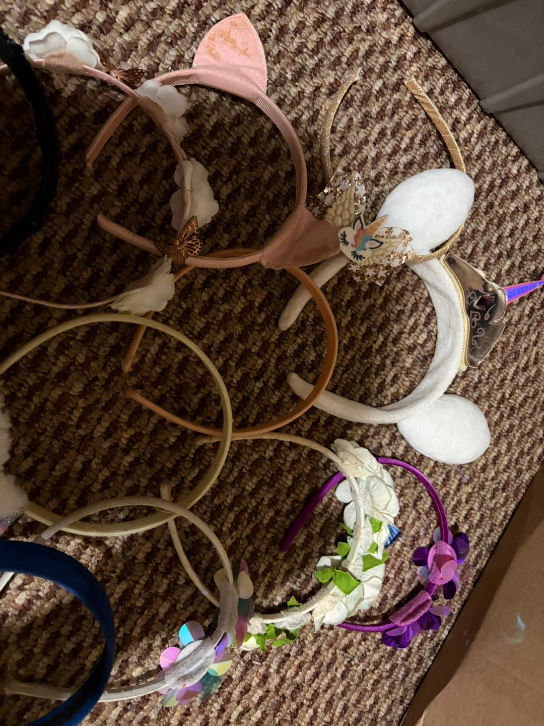 Assorted Headbands - Unicorn, Cat Ears, Floral, and More - photo 2