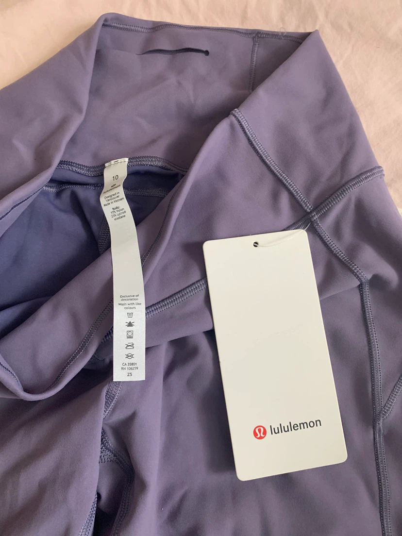 Lululemon Purple Leggings Size 10