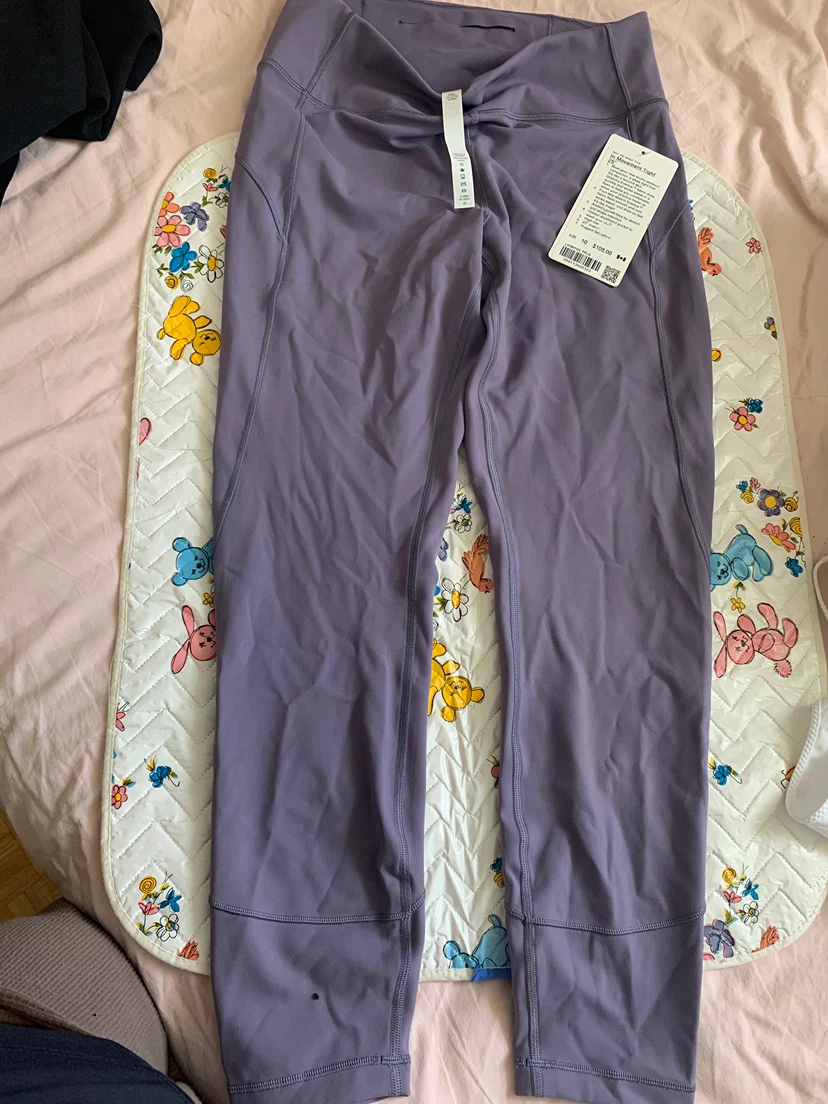 Lululemon Purple Leggings Size 10 - photo 3