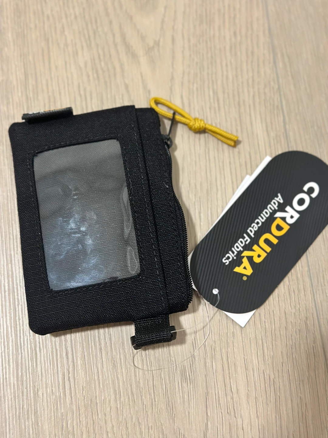 Vans "Off The Wall" Black ID Card Holder Pouch - photo 2
