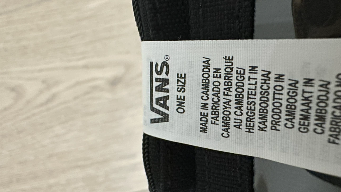 Vans "Off The Wall" Black ID Card Holder Pouch - photo 4