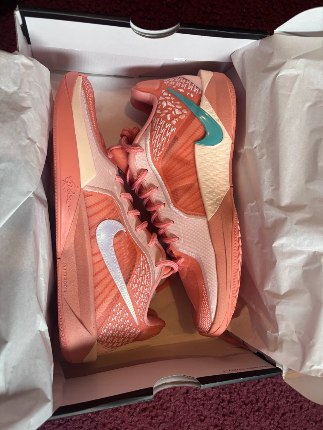 Nike Sabrina 2 "Apricot Agate" Basketball Shoes - photo 5