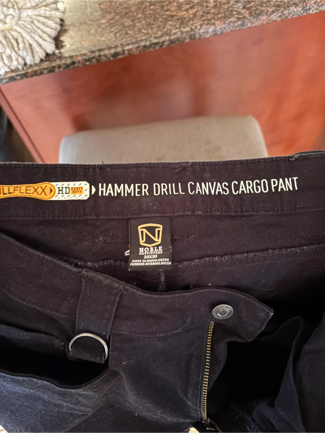 Hammer drill cargo pants