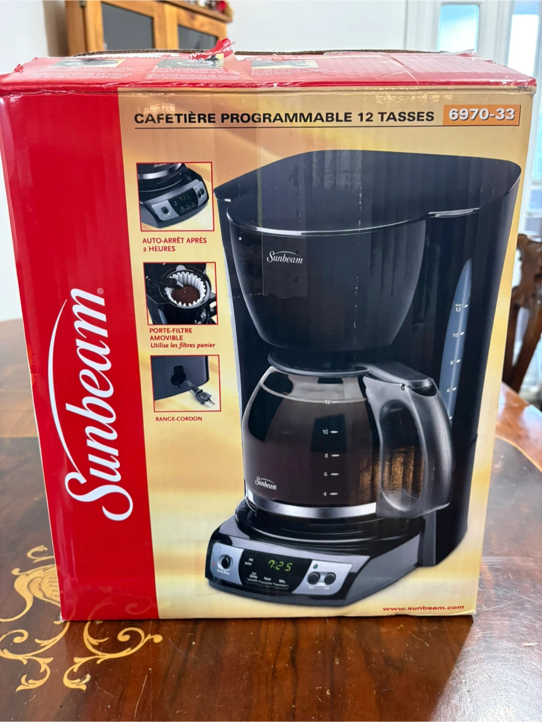 Sunbeam 12-Cup Programmable Coffeemaker