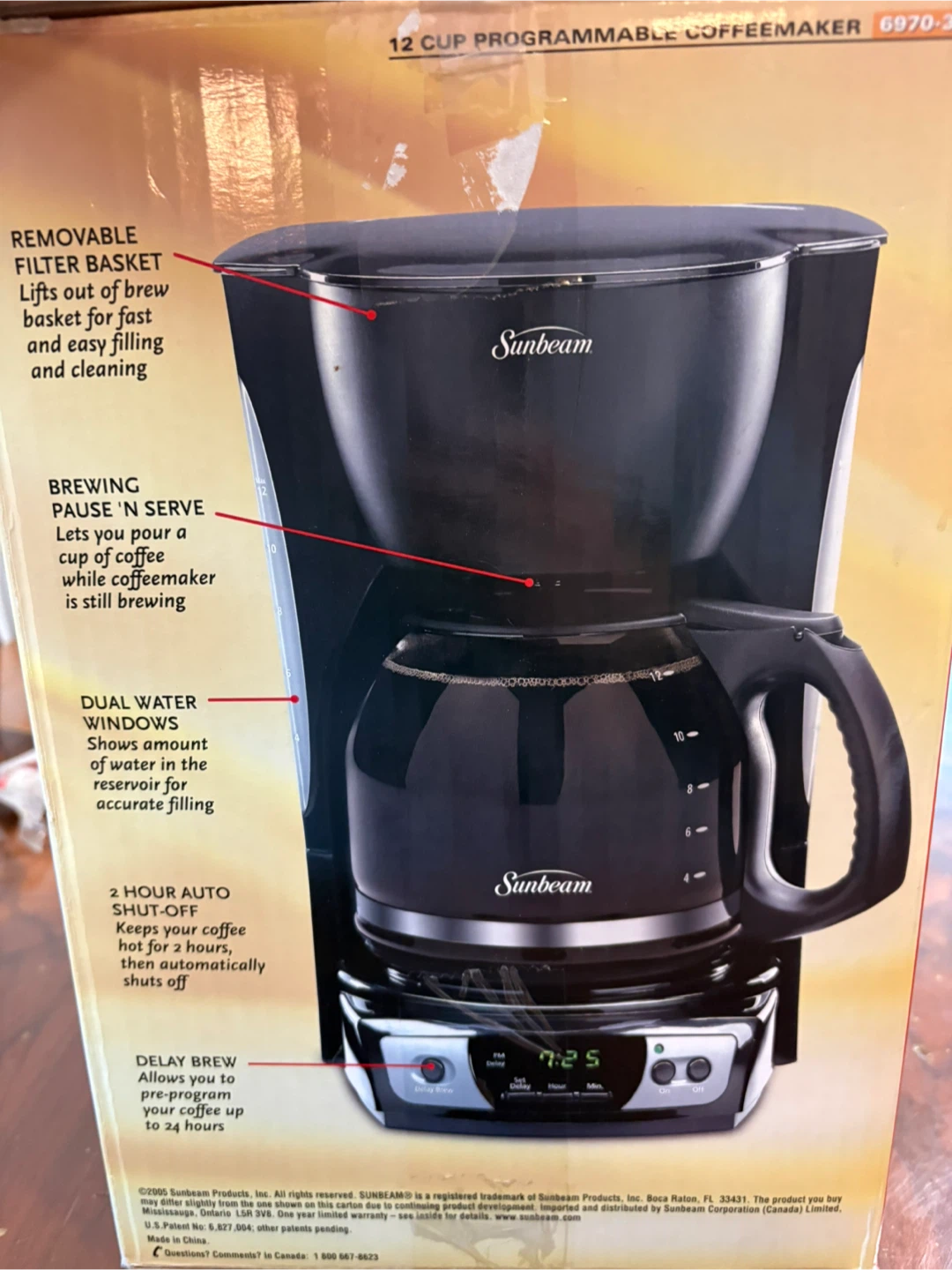 Sunbeam 12-Cup Programmable Coffeemaker - photo 3