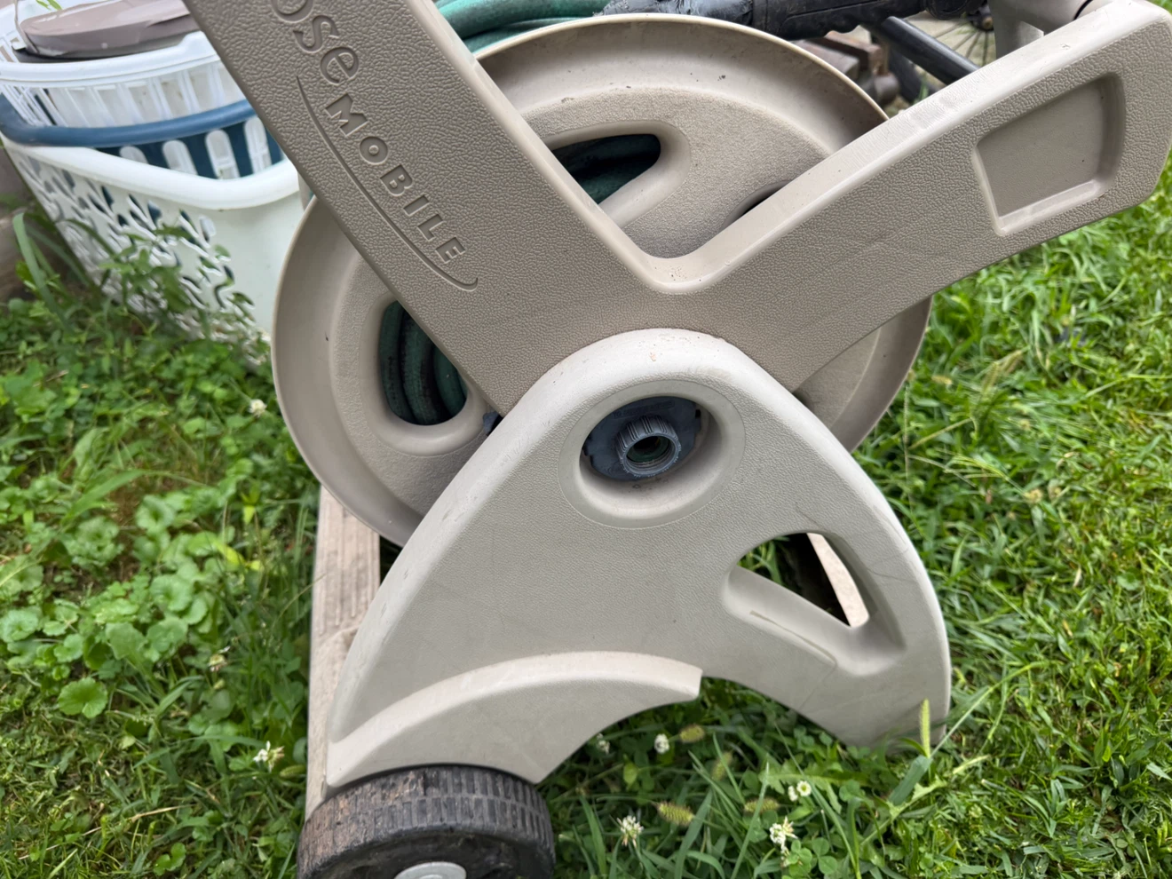 Hose Mobile Rolling Garden Hose Reel Cart